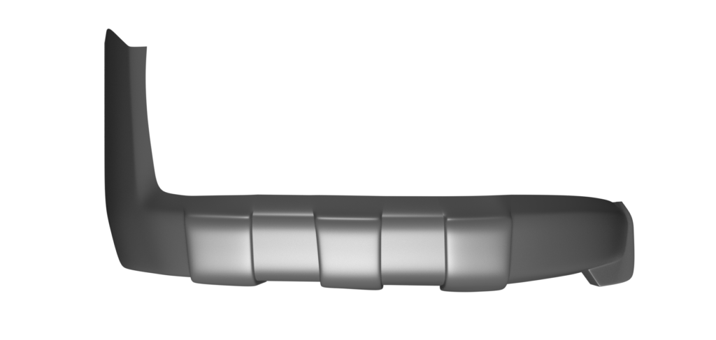 Modelado 3d de Guardafango de Cuatrimoto