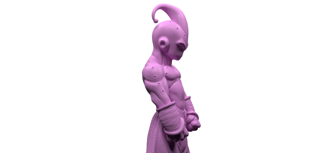 Diseño 3d de Majin Boo