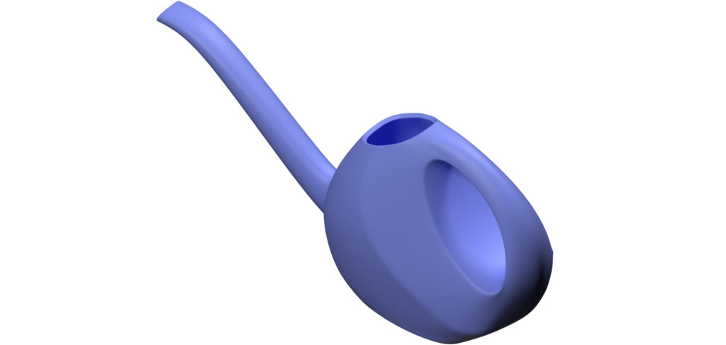 Diseño 3d de Regadera de jardinería