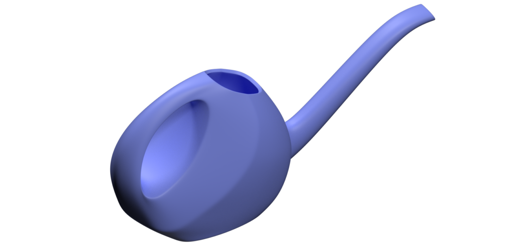 Diseño 3d de Regadera de jardinería